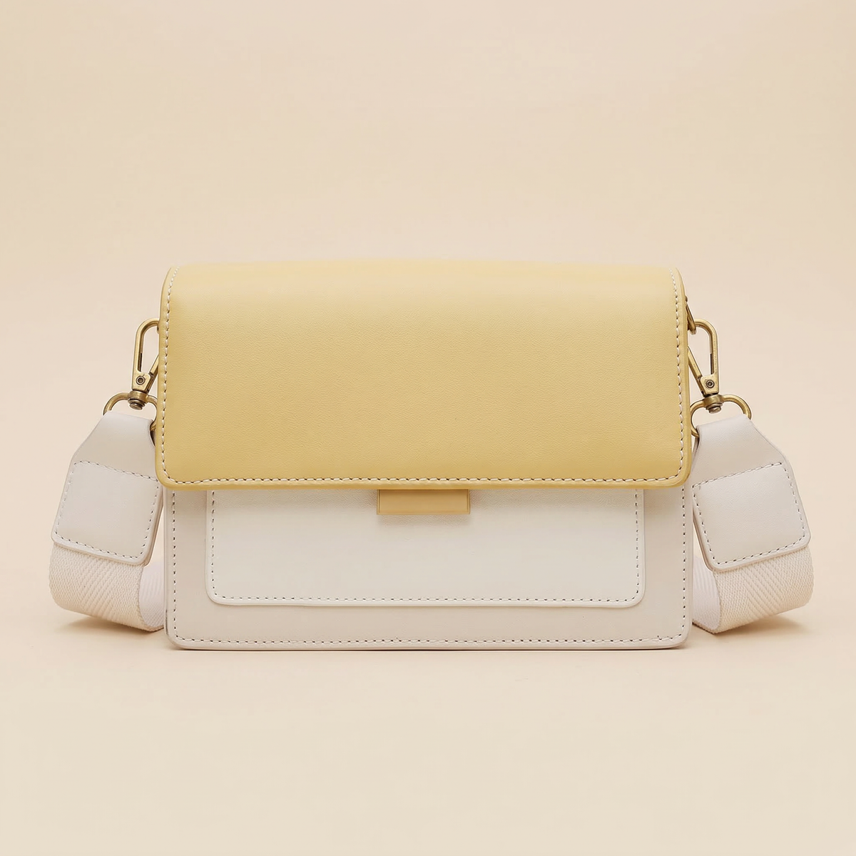 Women's Everyday Handbag - Yellow