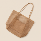 Women's Large Straw Beach Bag