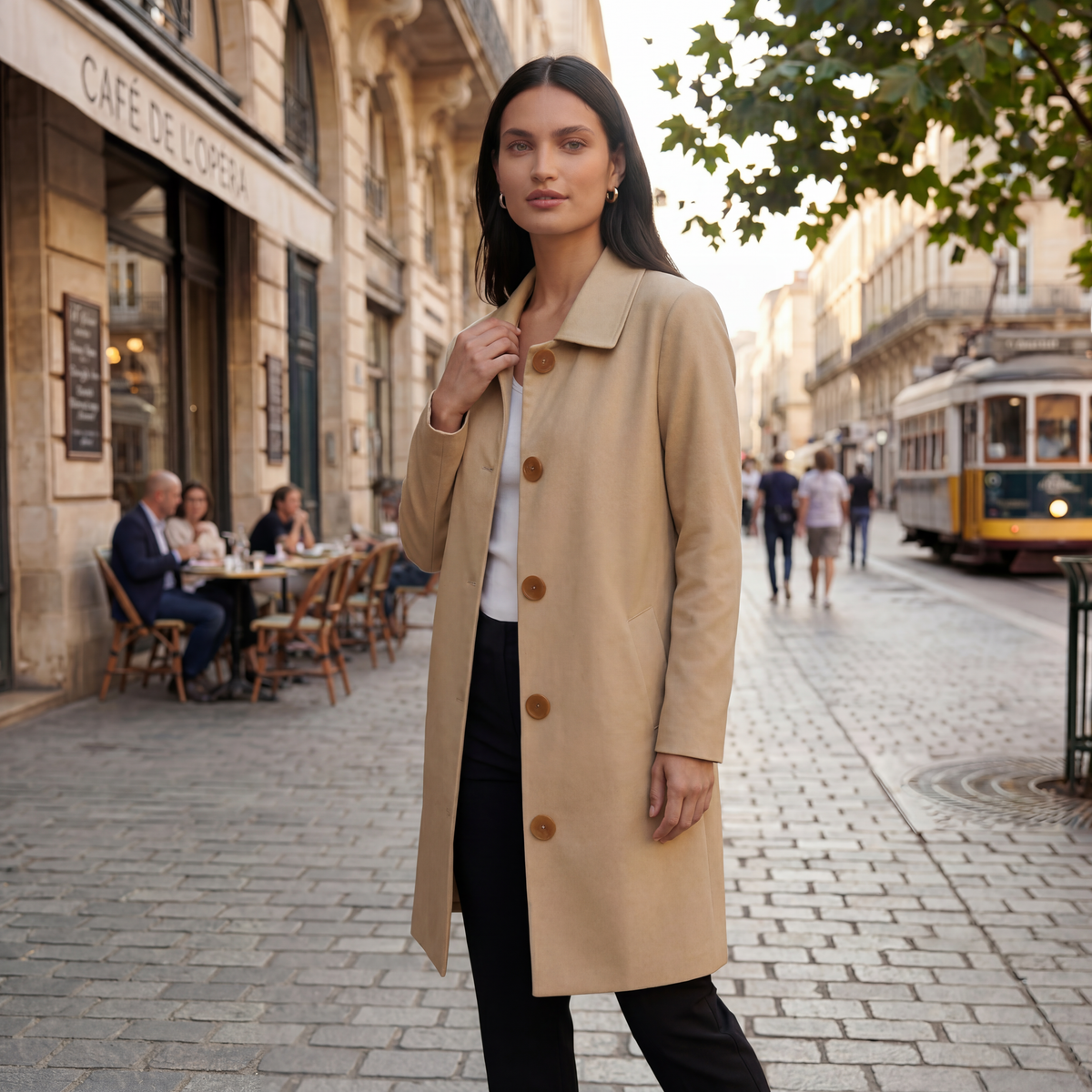 Women's Lightweight Trench Coat