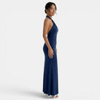 Women's Elegant Halter Maxi Dress