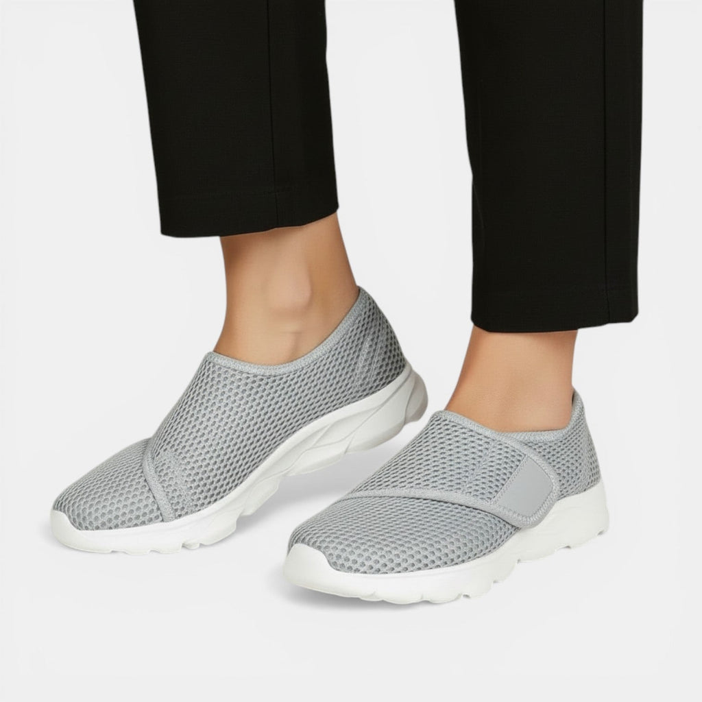 Women's Breathable Orthopedic Sneakers - Gray