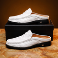 Men's Italian-Style Loafers - White