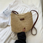 Women's Summer Shoulder Bag - Beige