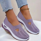 Women's Orthopedic Sneakers with Supportive Insole - Lavender