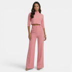 Women's Casual Elegant Set - Pink