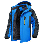 Men's Waterproof Windbreaker Jacket - Blue