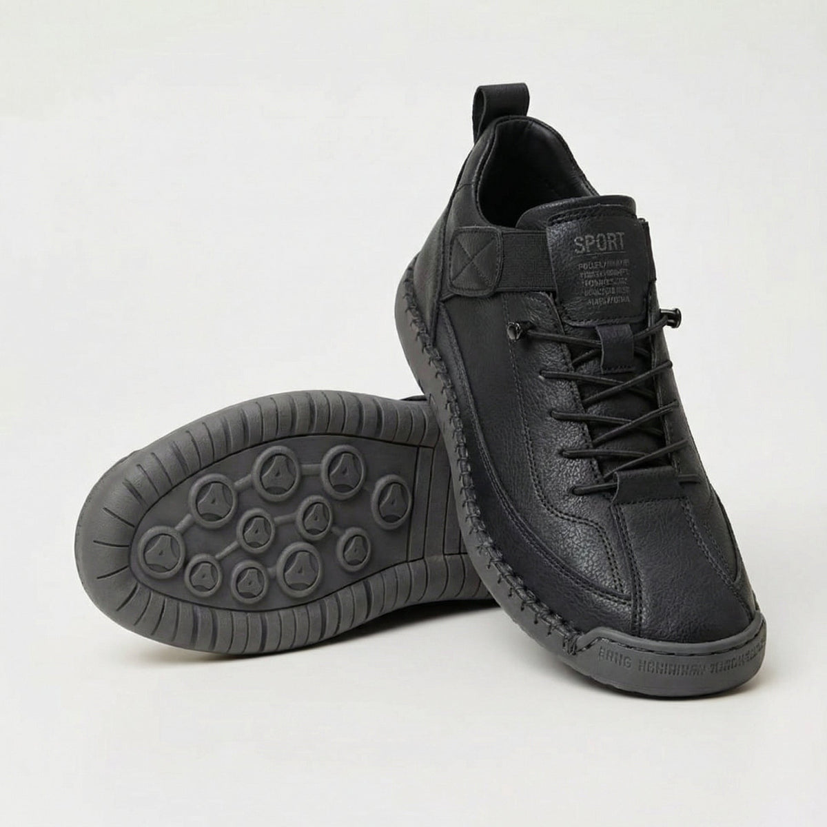 Women's Supportive Orthopedic Comfort Sneakers - Black