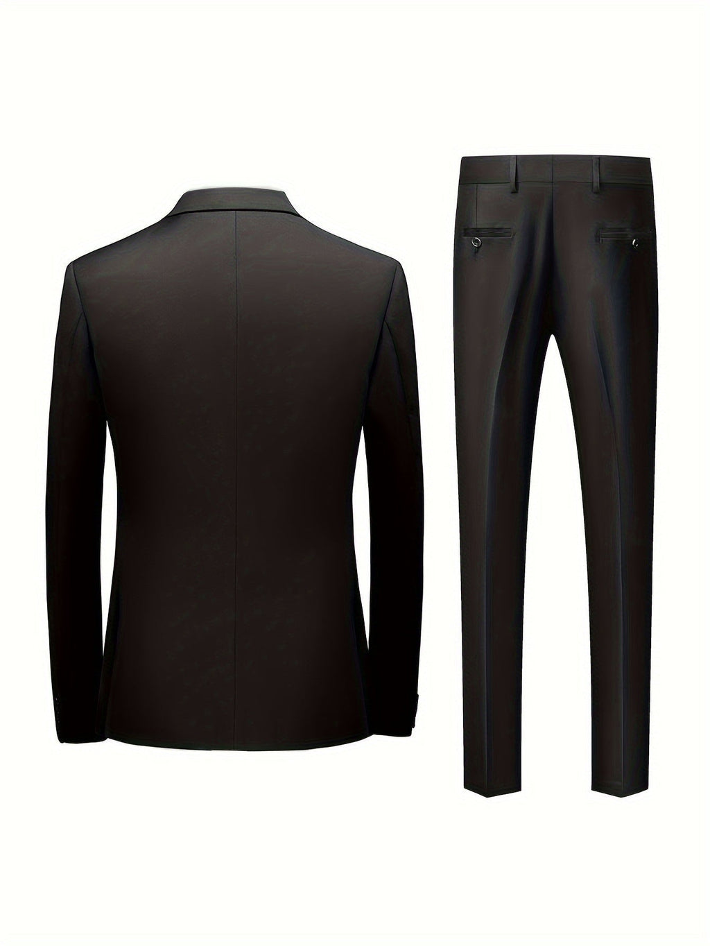 Men's Slim Fit Two-Piece Wedding Suit