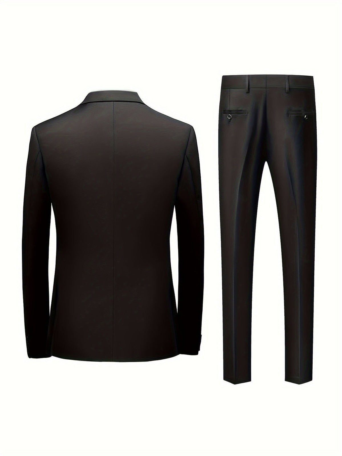 Men's Slim Fit Two-Piece Wedding Suit