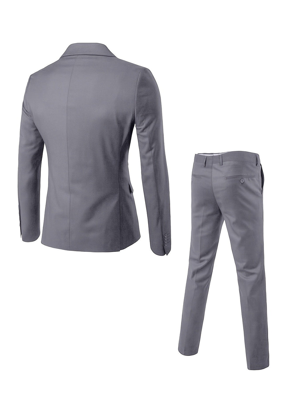 Men's Slim Fit Two-Piece Wedding Suit