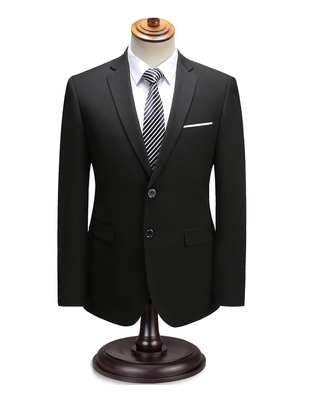 Men's Slim Fit Two-Piece Wedding Suit