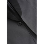 Men's Two-Piece Wedding Suit with Satin Lapel