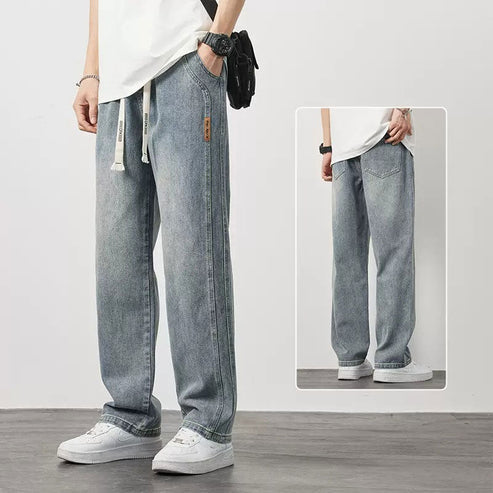Men's Wide Straight-Leg Jeans