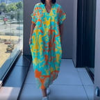 Women's Colorful Printed Dress