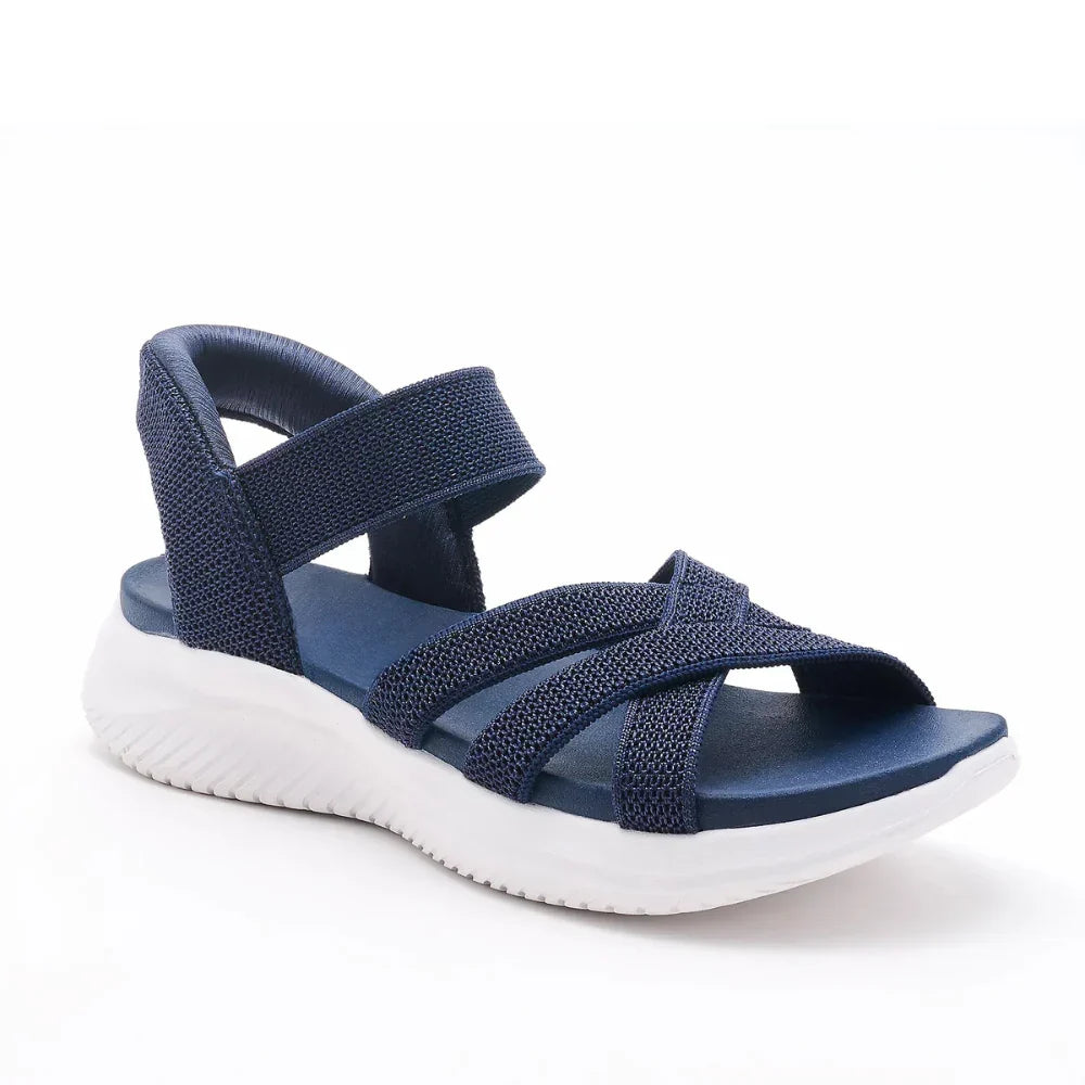 Women's Comfortable Flexible Sandals - Blue