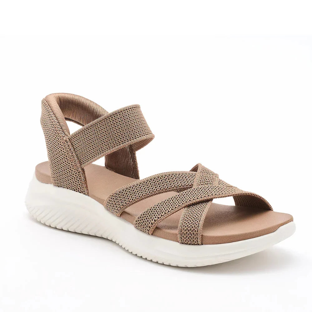Women's Comfortable Flexible Sandals - Beige