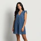 Women's Mini Dress - Blue
