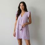 Women's Mini Dress - Purple