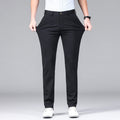 Men's Slim Fit Stretch Chino Pants - Black