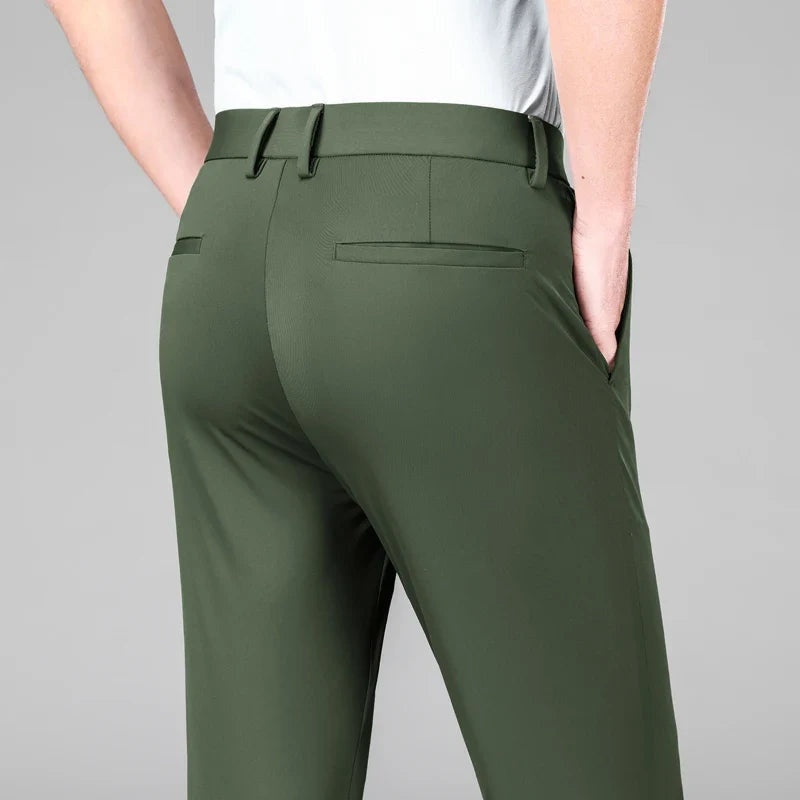 Men's Slim Fit Stretch Chino Pants