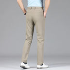 Men's Slim Fit Stretch Chino Pants - Khaki