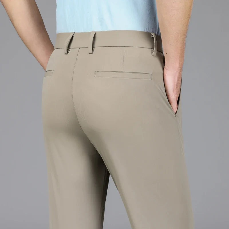 Men's Slim Fit Stretch Chino Pants