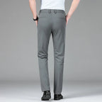 Men's Slim Fit Stretch Chino Pants - Gray